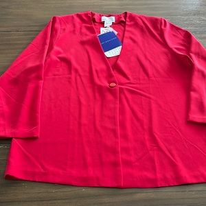New Susan Graver blazer large*